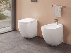 WC-Sitz Imperia mit Absenkautomatik Weiß glänzend